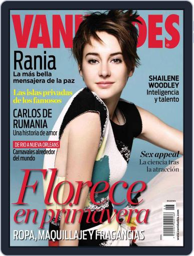 Vanidades México March 8th, 2016 Digital Back Issue Cover