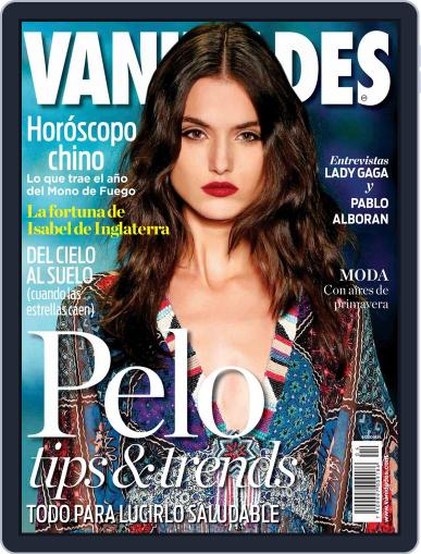 Vanidades México February 9th, 2016 Digital Back Issue Cover