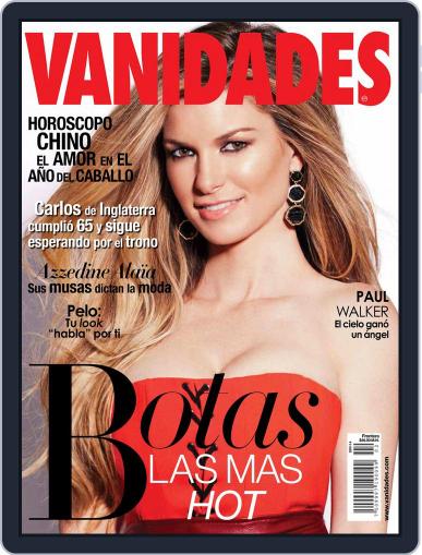 Vanidades México January 13th, 2014 Digital Back Issue Cover