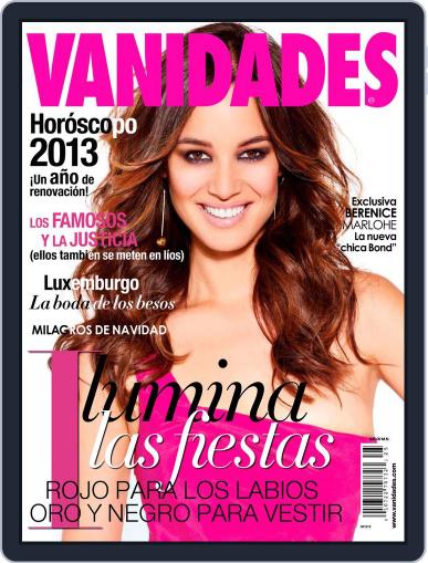 Vanidades México November 20th, 2012 Digital Back Issue Cover