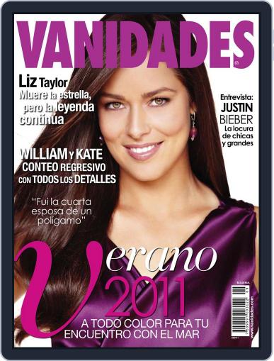 Vanidades México April 12th, 2011 Digital Back Issue Cover