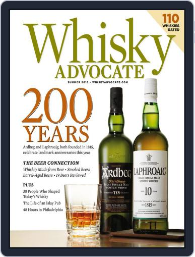 Whisky Advocate May 28th, 2015 Digital Back Issue Cover