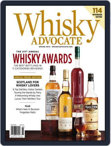 Whisky Advocate February 26th, 2015 Digital Back Issue Cover