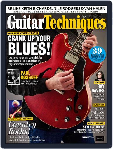 Guitar Techniques August 1st, 2018 Digital Back Issue Cover