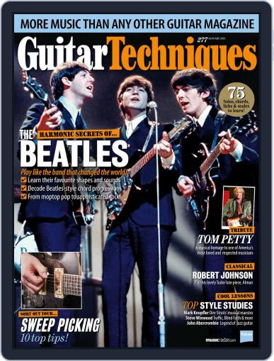 Guitar Techniques January 1st, 2018 Digital Back Issue Cover