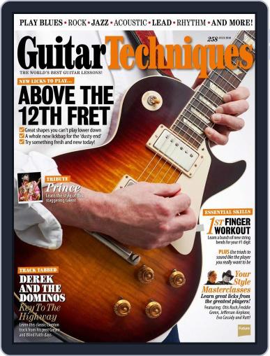 Guitar Techniques June 8th, 2016 Digital Back Issue Cover