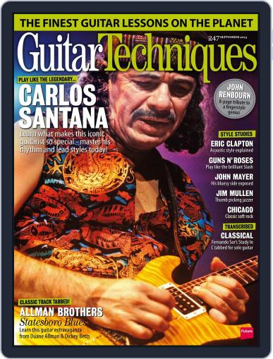 Guitar Techniques September 1st, 2015 Digital Back Issue Cover