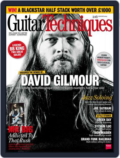 Guitar Techniques July 9th, 2015 Digital Back Issue Cover