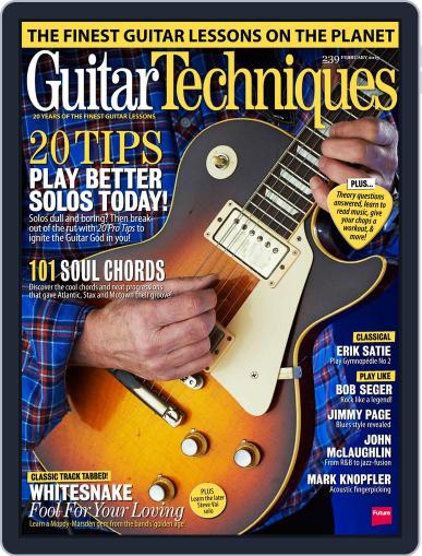 Guitar Techniques December 28th, 2014 Digital Back Issue Cover