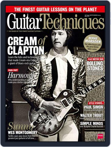 Guitar Techniques August 7th, 2014 Digital Back Issue Cover