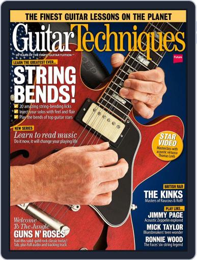 Guitar Techniques July 10th, 2014 Digital Back Issue Cover