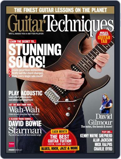 Guitar Techniques (Digital) August 9th, 2013 Issue Cover