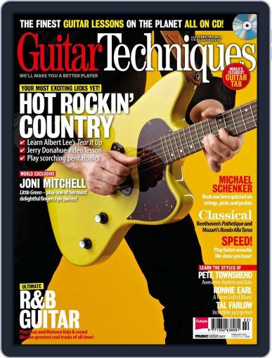 Guitar Techniques December 27th, 2012 Digital Back Issue Cover