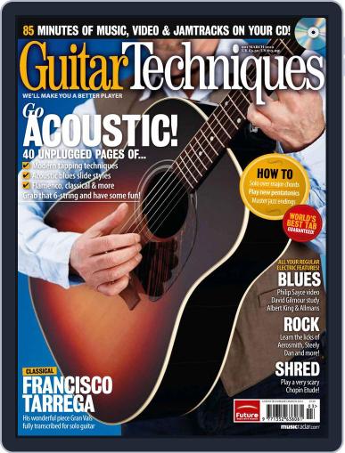Guitar Techniques March 1st, 2012 Digital Back Issue Cover