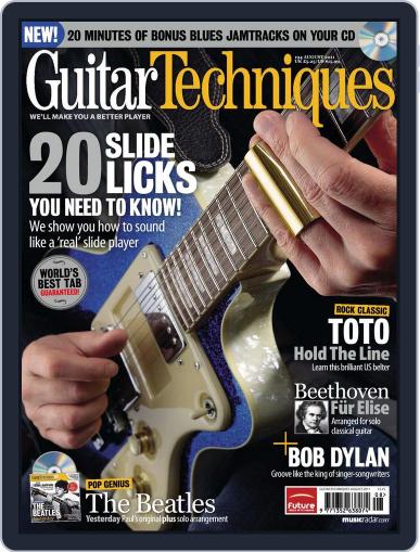 Guitar Techniques August 1st, 2011 Digital Back Issue Cover