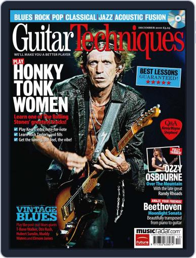 Guitar Techniques December 1st, 2010 Digital Back Issue Cover