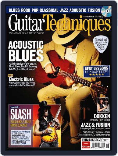 Guitar Techniques September 1st, 2010 Digital Back Issue Cover