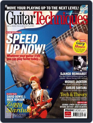 Guitar Techniques August 12th, 2009 Digital Back Issue Cover