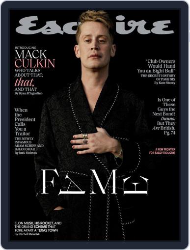 Esquire March 1st, 2020 Digital Back Issue Cover