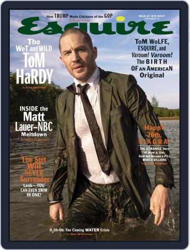 Esquire September 1st, 2018 Digital Back Issue Cover