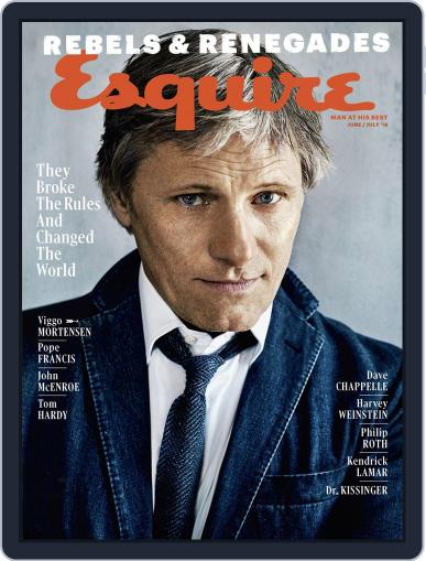 Esquire June 1st, 2016 Digital Back Issue Cover