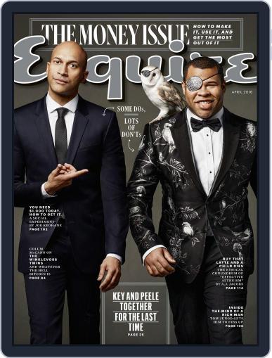 Esquire April 1st, 2016 Digital Back Issue Cover