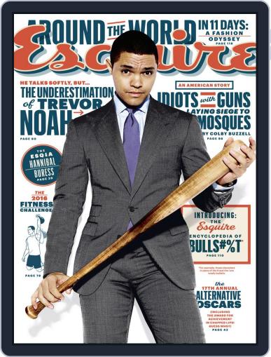 Esquire March 1st, 2016 Digital Back Issue Cover