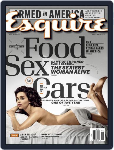 Esquire November 1st, 2015 Digital Back Issue Cover