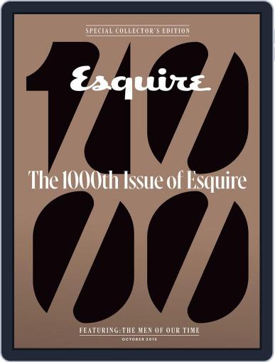 Esquire October 1st, 2015 Digital Back Issue Cover