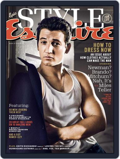 Esquire September 1st, 2015 Digital Back Issue Cover