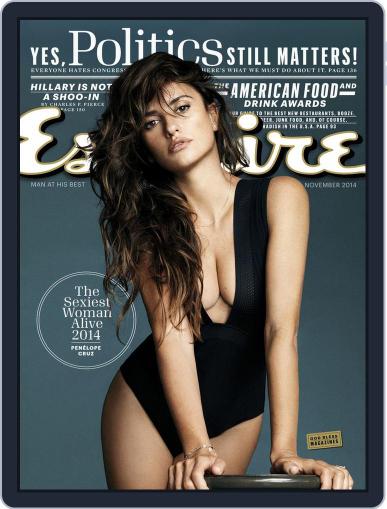 Esquire October 17th, 2014 Digital Back Issue Cover