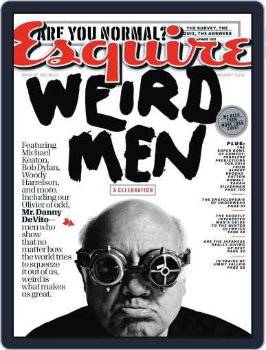 Esquire January 17th, 2014 Digital Back Issue Cover
