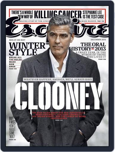 Esquire November 14th, 2013 Digital Back Issue Cover