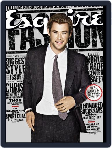 Esquire August 8th, 2013 Digital Back Issue Cover