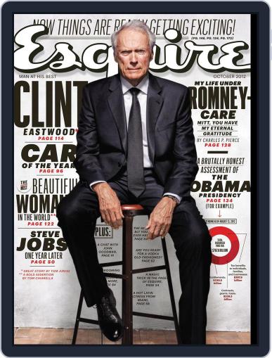 Esquire September 14th, 2012 Digital Back Issue Cover