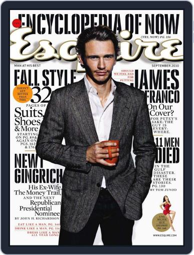 Esquire August 17th, 2010 Digital Back Issue Cover