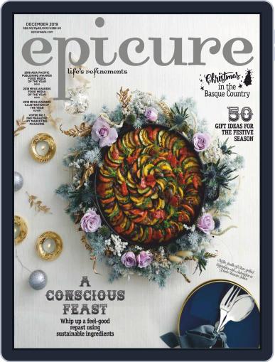 epicure December 1st, 2019 Digital Back Issue Cover