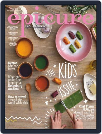 epicure June 1st, 2019 Digital Back Issue Cover