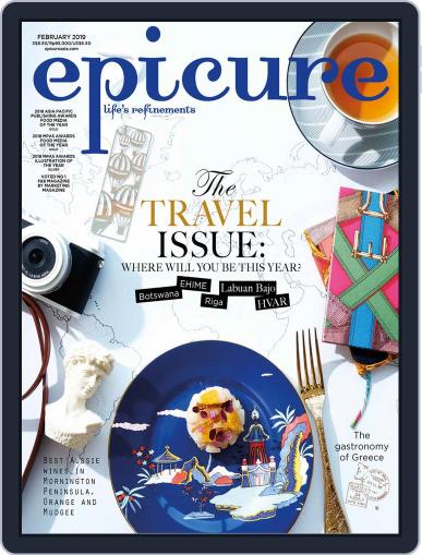 epicure February 1st, 2019 Digital Back Issue Cover