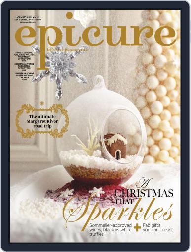 epicure December 1st, 2018 Digital Back Issue Cover