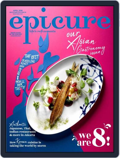 epicure April 1st, 2018 Digital Back Issue Cover
