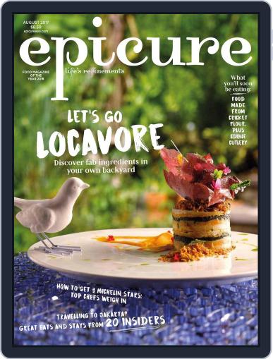 epicure August 1st, 2017 Digital Back Issue Cover