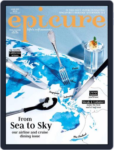 epicure June 1st, 2017 Digital Back Issue Cover