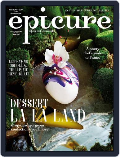 epicure February 1st, 2017 Digital Back Issue Cover