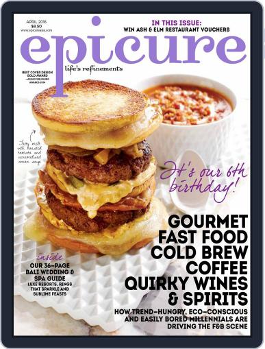 epicure April 1st, 2016 Digital Back Issue Cover