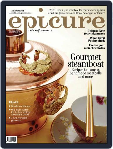 epicure February 1st, 2015 Digital Back Issue Cover