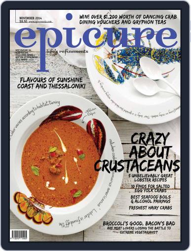 epicure November 3rd, 2014 Digital Back Issue Cover