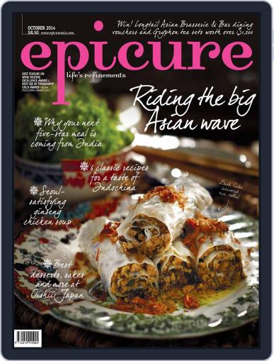 epicure October 7th, 2014 Digital Back Issue Cover