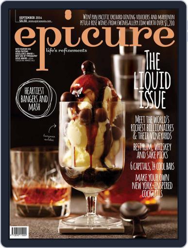 epicure September 5th, 2014 Digital Back Issue Cover