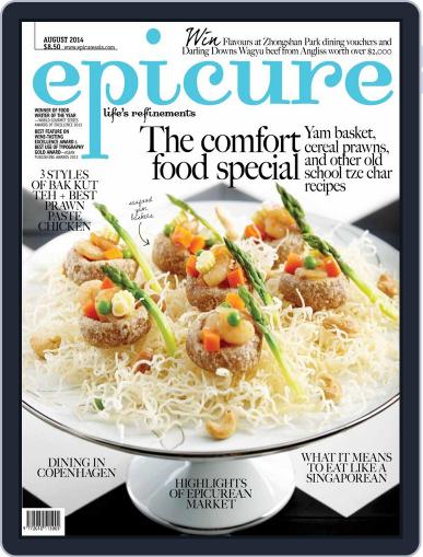 epicure August 1st, 2014 Digital Back Issue Cover